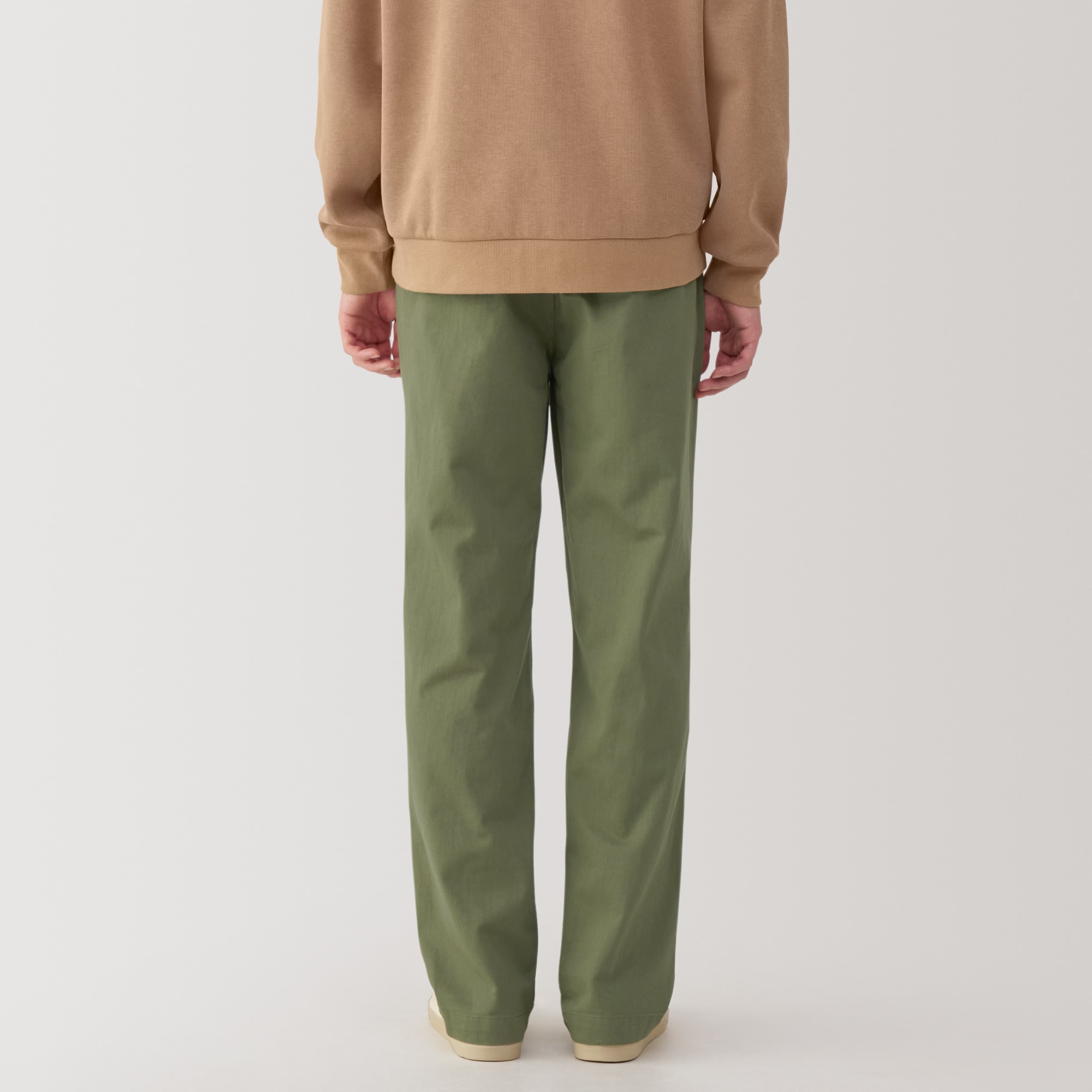 新品　未使用　OUTIL ウティ　チノパンツ　ワイドパンツ　カーキ 新品 未使用 OUTIL ウティ チノパンツ ワイドパンツ カーキ