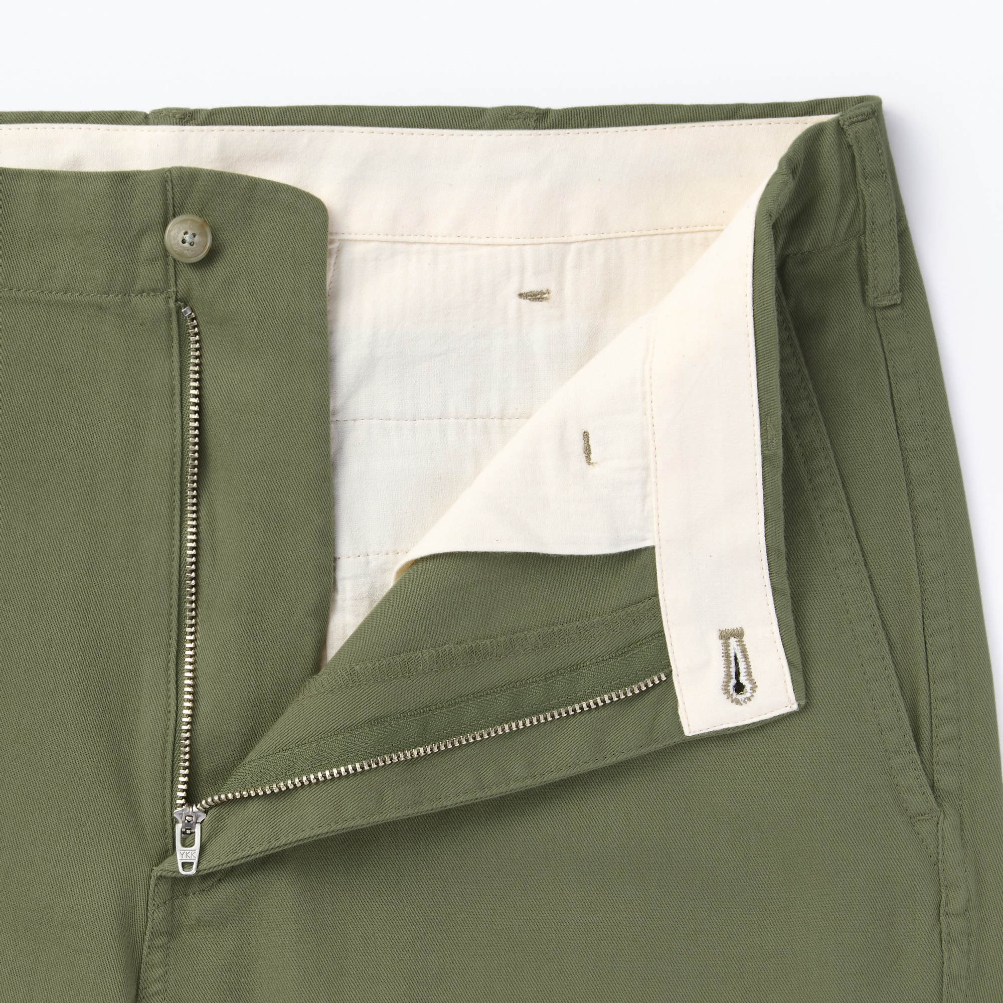 紳士　洗いざらしチノワイドパンツ