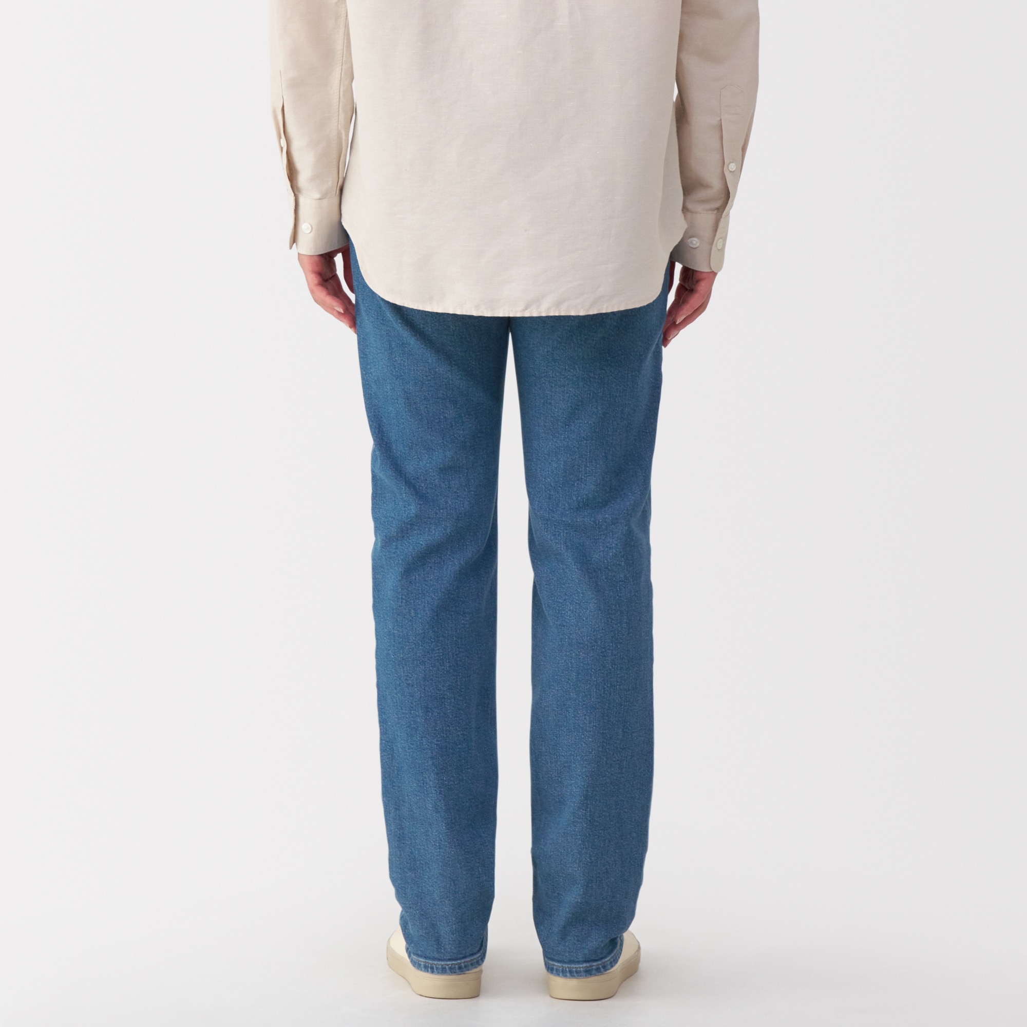 紳士　ストレッチデニムスリムパンツ　インディゴ