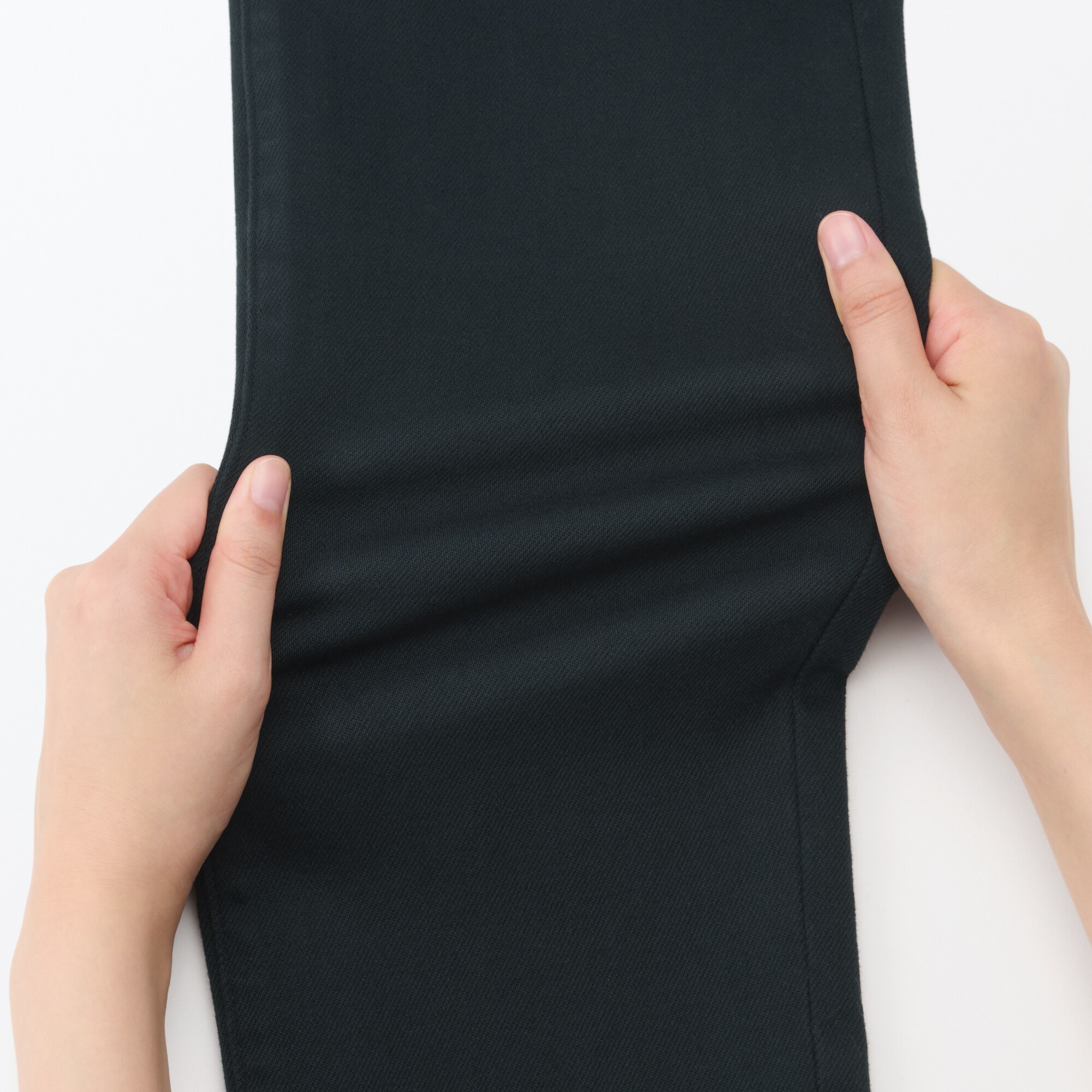 紳士 ストレッチデニムスリムパンツ 黒 | 無印良品