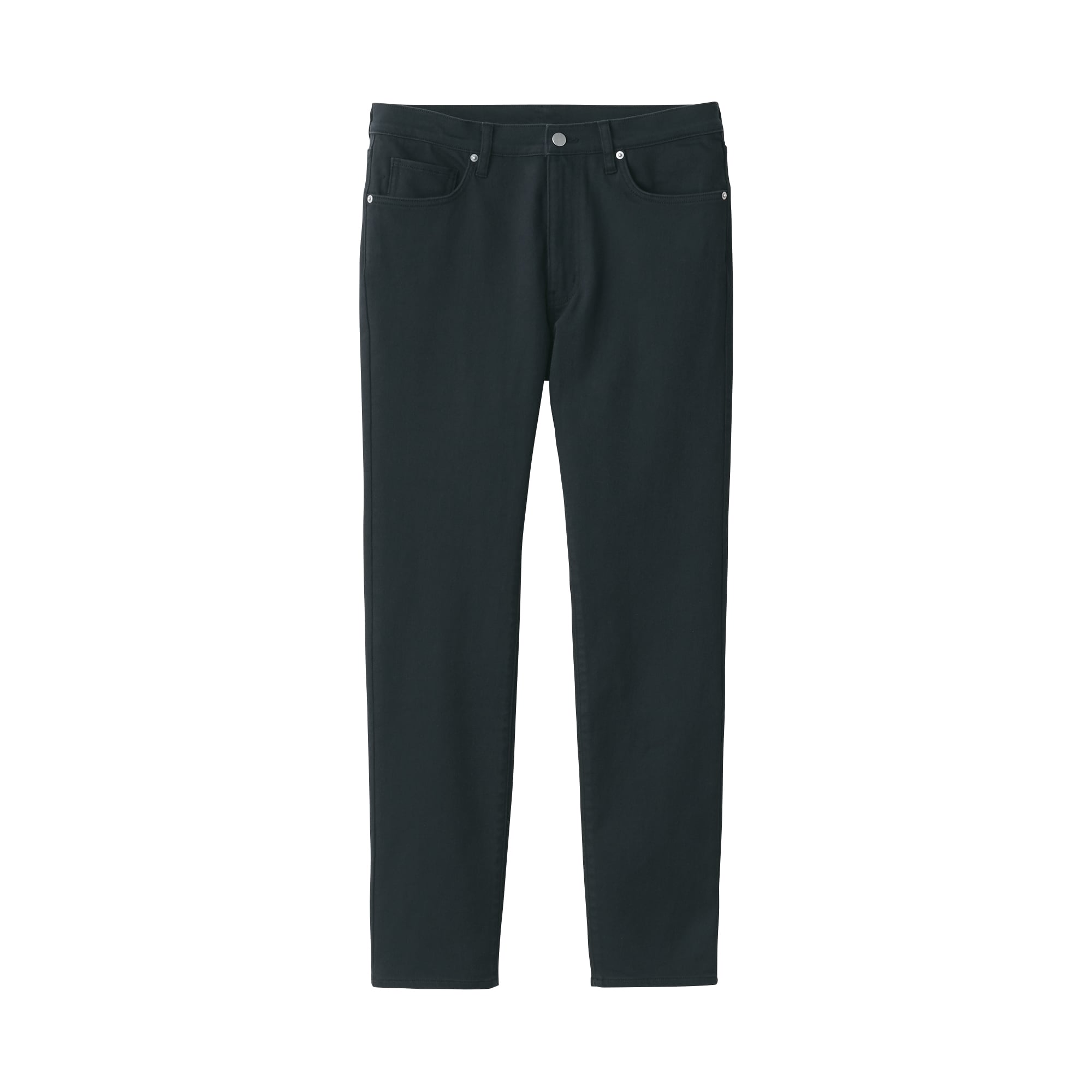 紳士 ストレッチデニムスリムパンツ 黒 | 無印良品