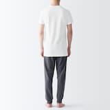 紳士　脇に縫い目のない　２枚組　クルーネック半袖Ｔシャツ