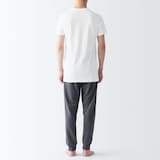 紳士　脇に縫い目のない　２枚組　クルーネック半袖Ｔシャツ