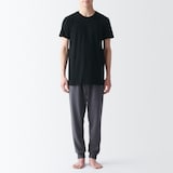 紳士　脇に縫い目のない　２枚組　クルーネック半袖Ｔシャツ