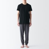 紳士　脇に縫い目のない　２枚組　クルーネック半袖Ｔシャツ