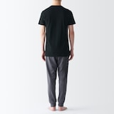 紳士　脇に縫い目のない　２枚組　Ｖネック半袖Ｔシャツ