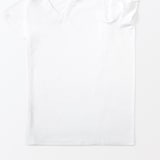 紳士　脇に縫い目のない　２枚組　Ｖネック半袖Ｔシャツ