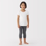 キッズ　さらっと綿クルーネックＴシャツ【インナー】