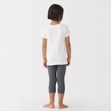 キッズ　さらっと綿クルーネックＴシャツ【インナー】