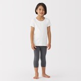 キッズ　さらっと綿クルーネックＴシャツ【インナー】