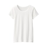 キッズ　さらっと綿クルーネックＴシャツ【インナー】