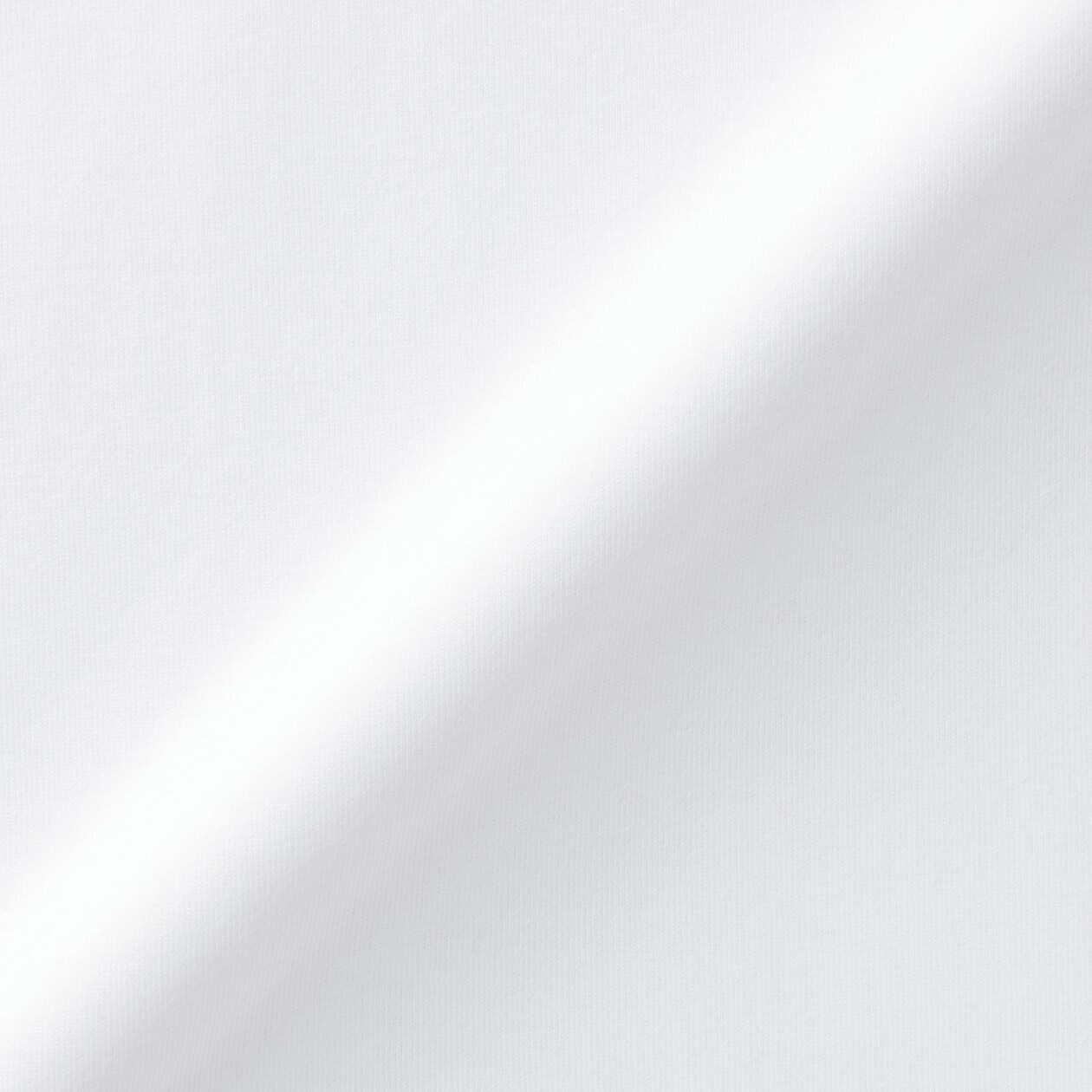 紳士　天竺編みクルーネック長袖Tシャツ