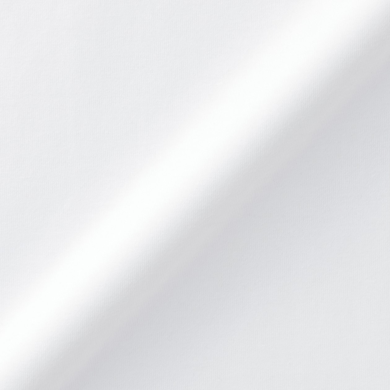 紳士　天竺編みクルーネック長袖Tシャツ