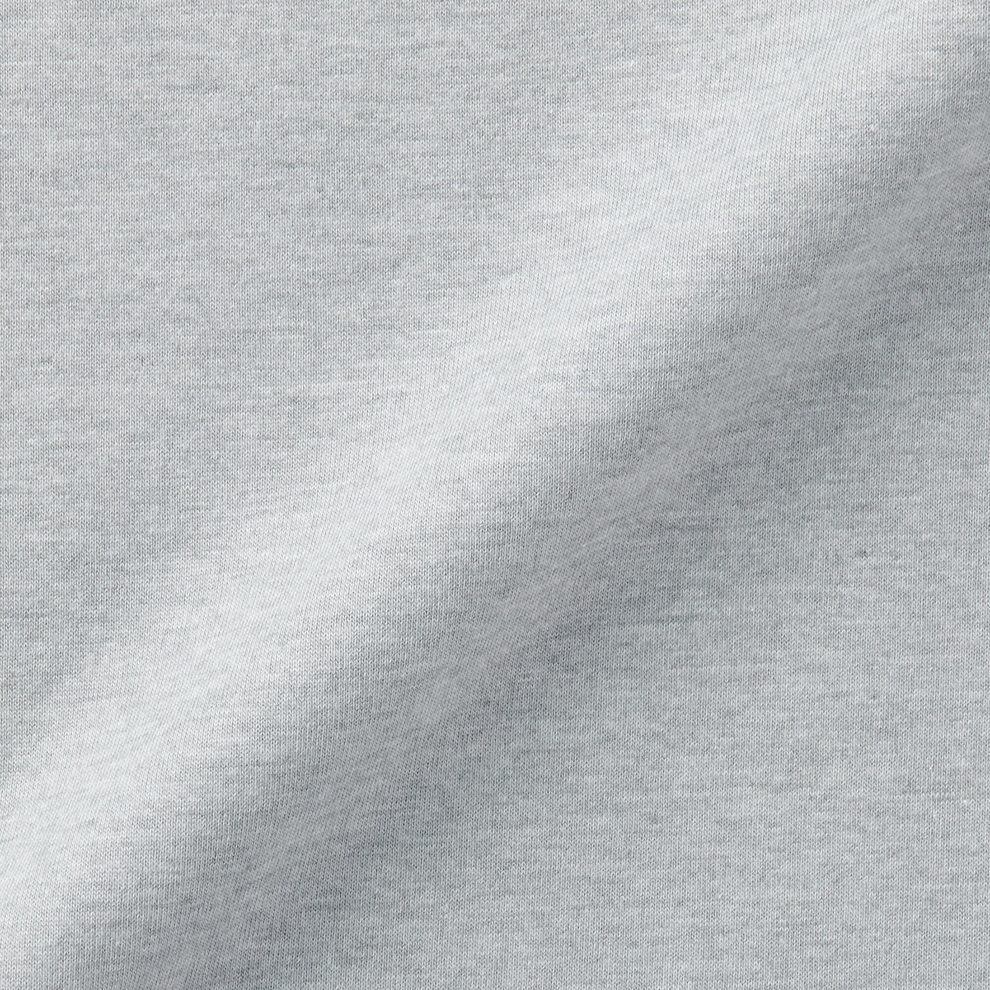 紳士　天竺編みクルーネック長袖Tシャツ