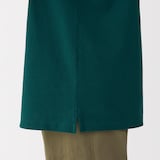 紳士　洗いざらし鹿の子編み半袖ポロシャツ