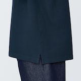 紳士　洗いざらし鹿の子編み半袖ポロシャツ