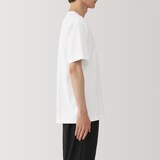 紳士　洗いざらし太番手クルーネック半袖Ｔシャツ