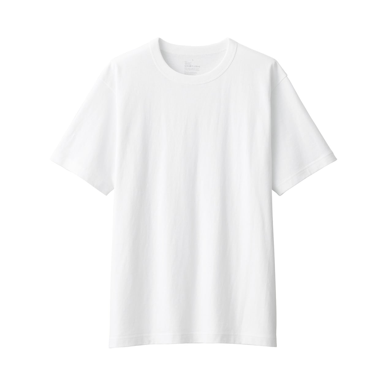 紳士　洗いざらし太番手クルーネック半袖Ｔシャツ