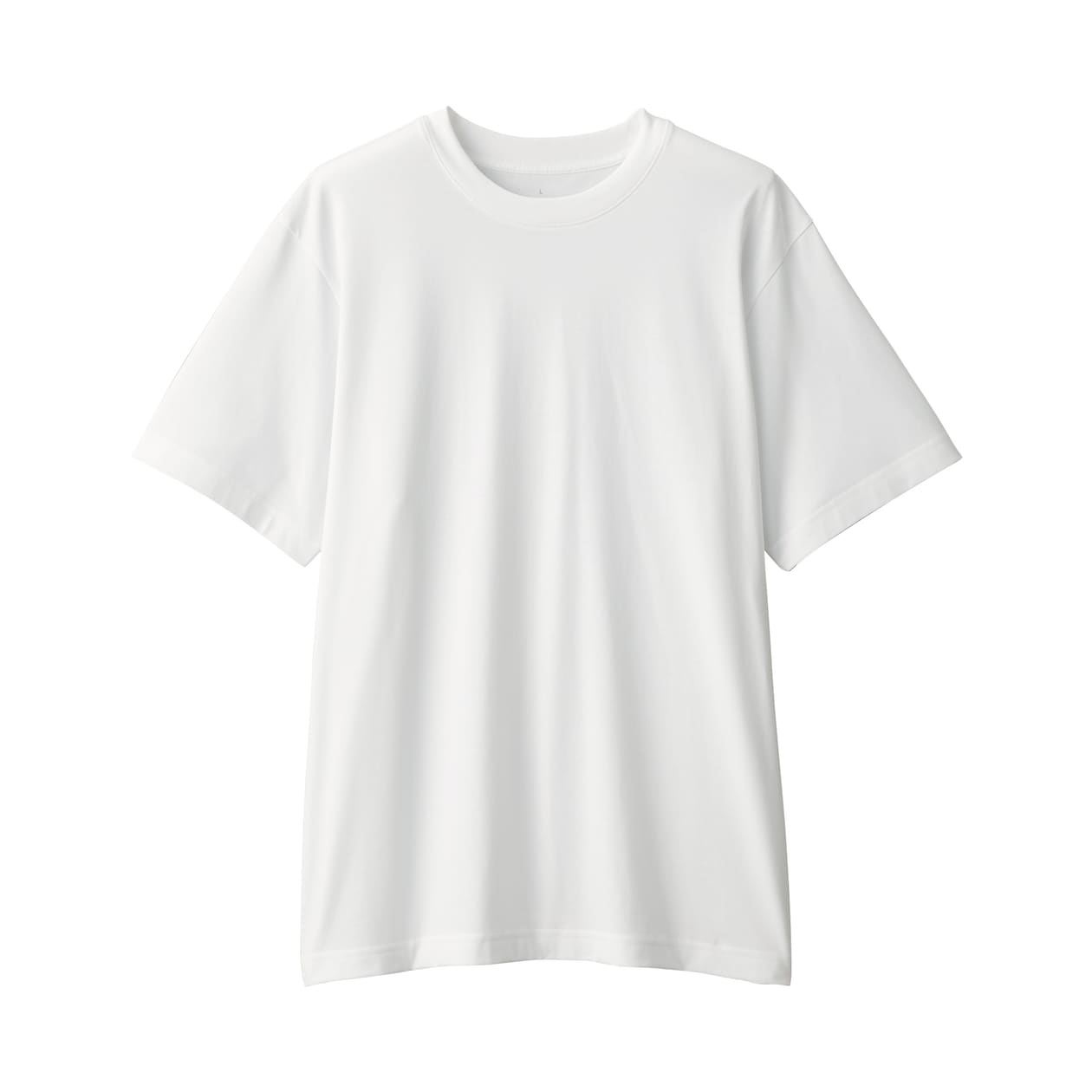紳士　天竺編みクルーネック半袖Ｔシャツ