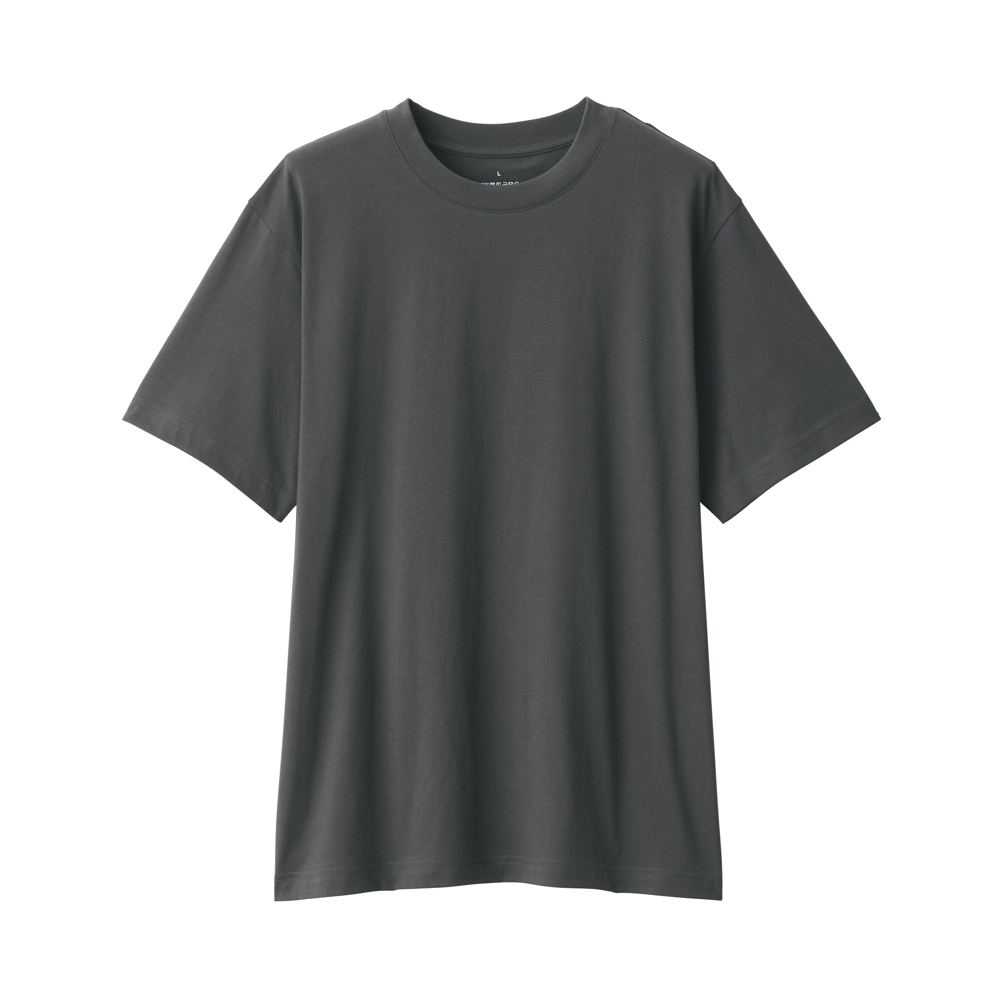 紳士　天竺編みクルーネック半袖Ｔシャツ