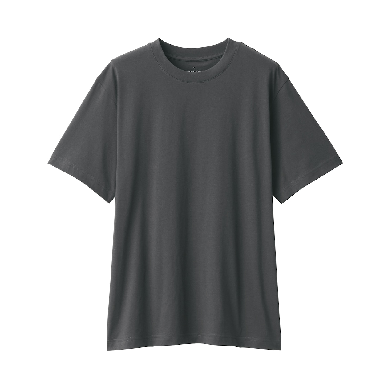 紳士　天竺編みクルーネック半袖Ｔシャツ