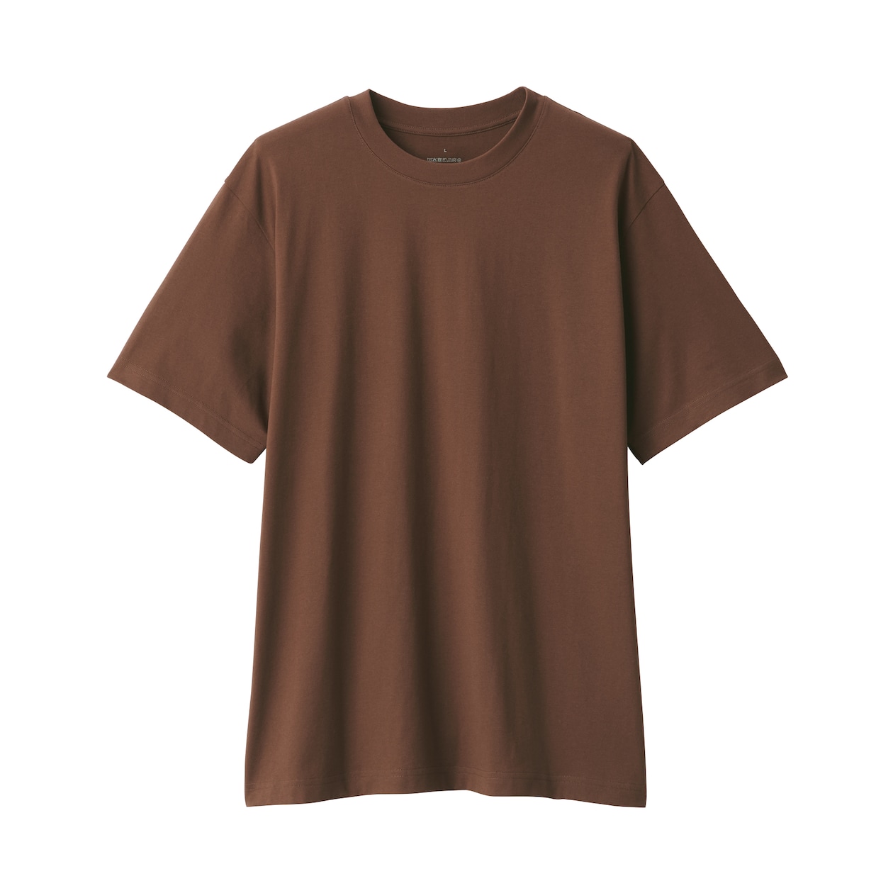 紳士　天竺編みクルーネック半袖Ｔシャツ
