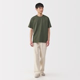 紳士　天竺編みクルーネック半袖Ｔシャツ