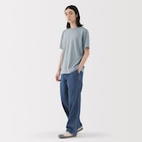 紳士　天竺編みクルーネック半袖Ｔシャツ