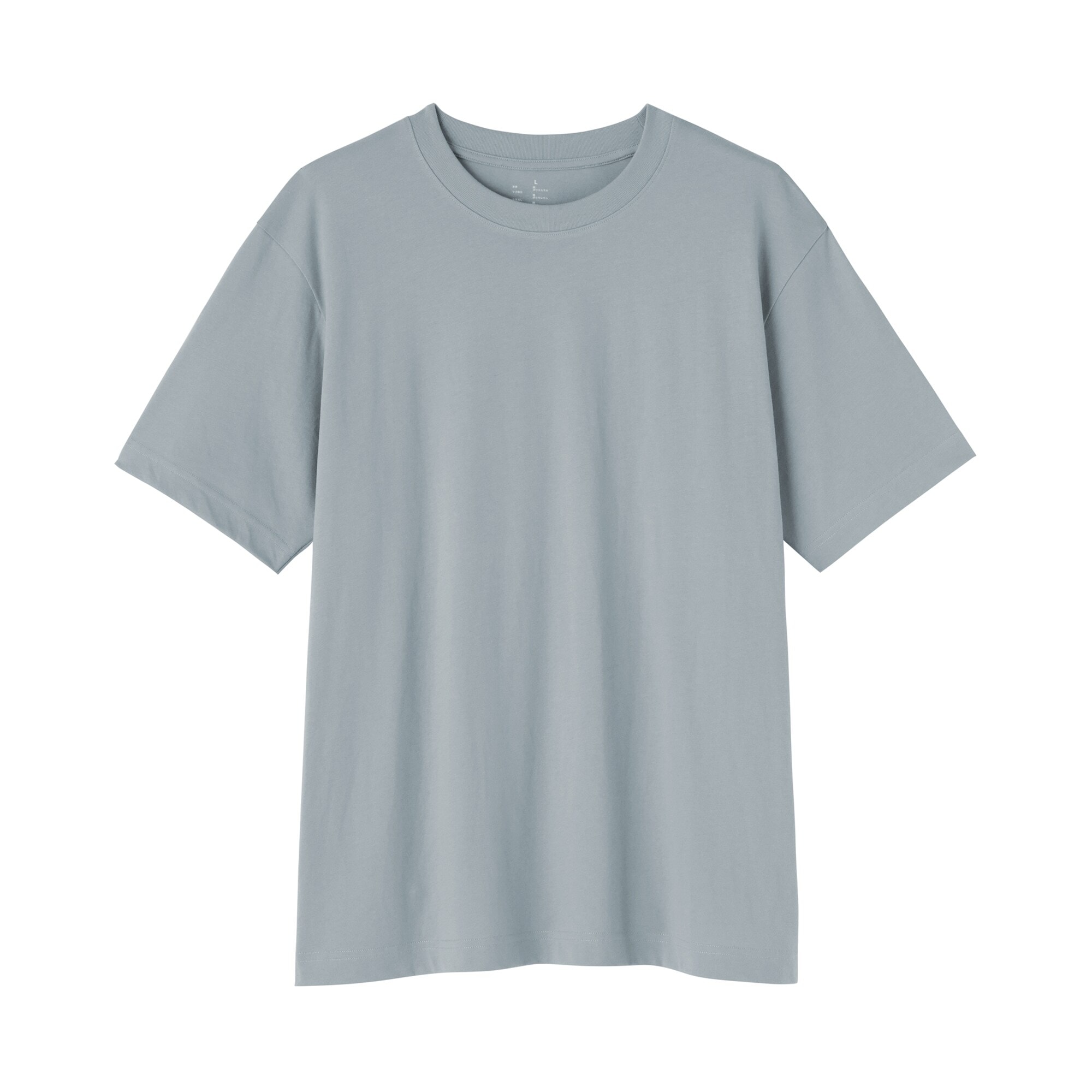 紳士　天竺編みクルーネック半袖Ｔシャツ