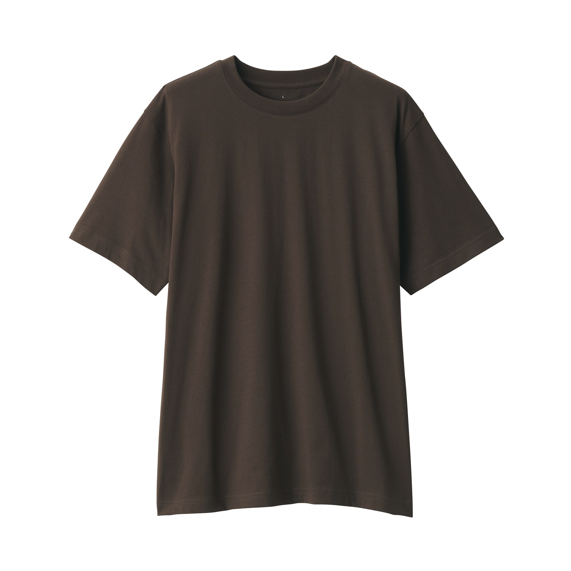 紳士　天竺編みクルーネック半袖Ｔシャツ