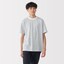 紳士　天竺編みクルーネック半袖Ｔシャツ（ボーダー）