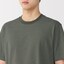 紳士　天竺編みクルーネック半袖Ｔシャツ（ボーダー）
