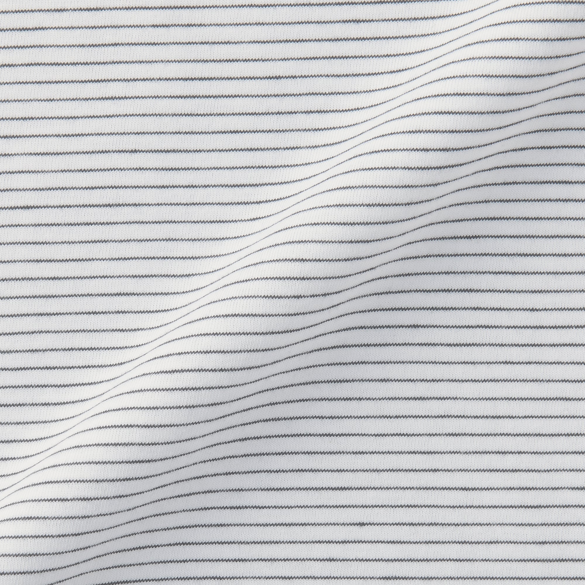 紳士　天竺編みクルーネック半袖Ｔシャツ（ボーダー）