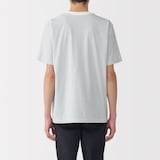 紳士　天竺編みクルーネック半袖Ｔシャツ（ボーダー）