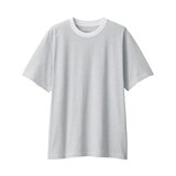 紳士　天竺編みクルーネック半袖Ｔシャツ（ボーダー）