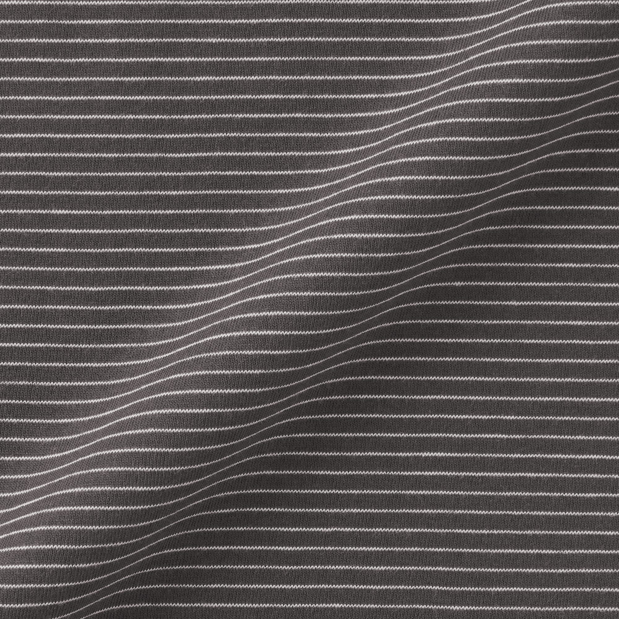 紳士　天竺編みクルーネック半袖Ｔシャツ（ボーダー）