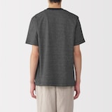 紳士　天竺編みクルーネック半袖Ｔシャツ（ボーダー）