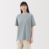 紳士　天竺編みクルーネック半袖Ｔシャツ（ボーダー）