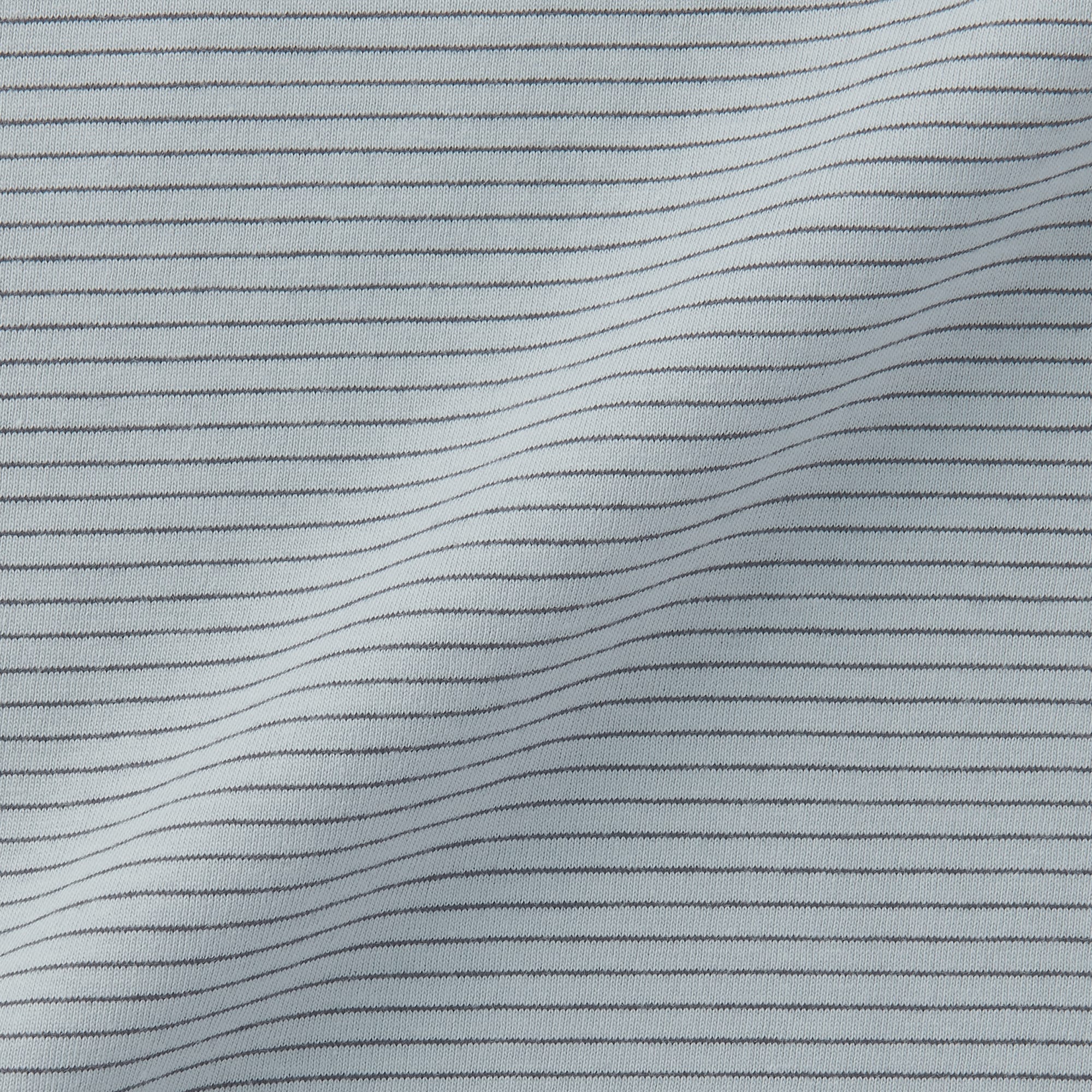 紳士　天竺編みクルーネック半袖Ｔシャツ（ボーダー）