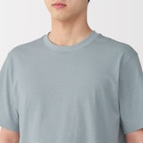 紳士　天竺編みクルーネック半袖Ｔシャツ（ボーダー）