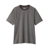 紳士　天竺編みクルーネック半袖Ｔシャツ（ボーダー）