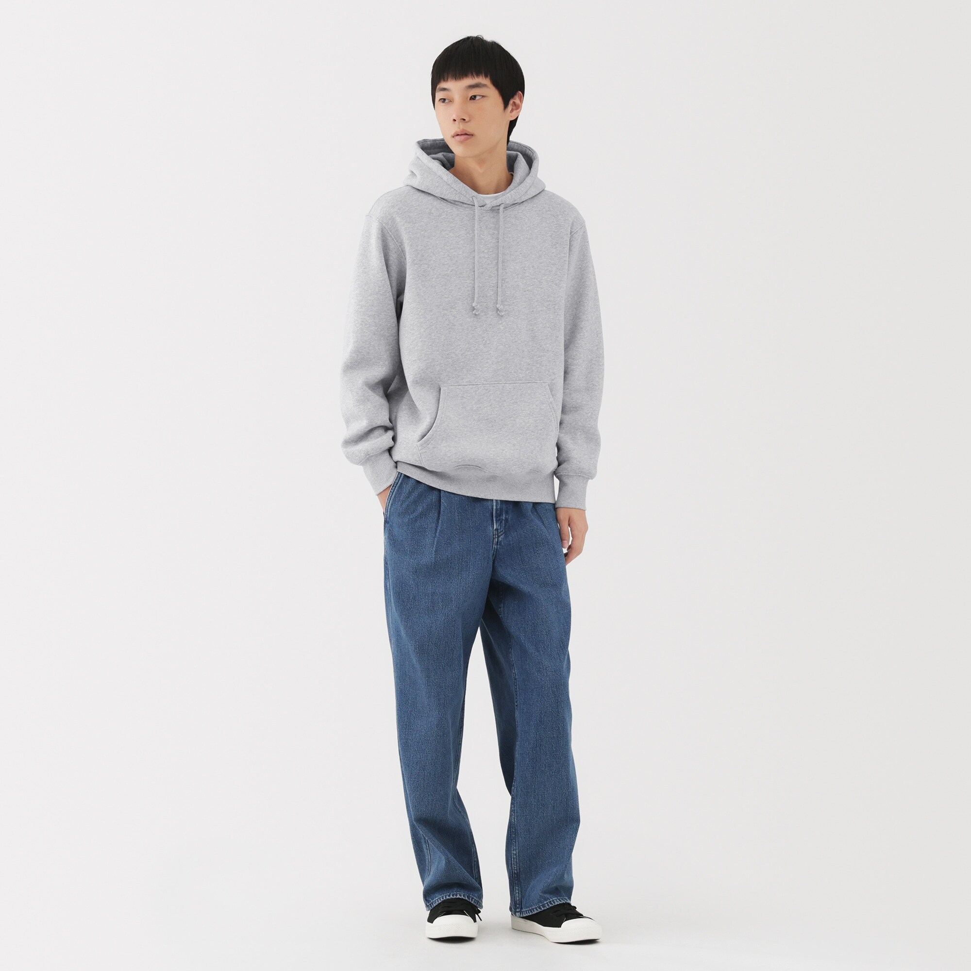 紳士　スウェットプルパーカ