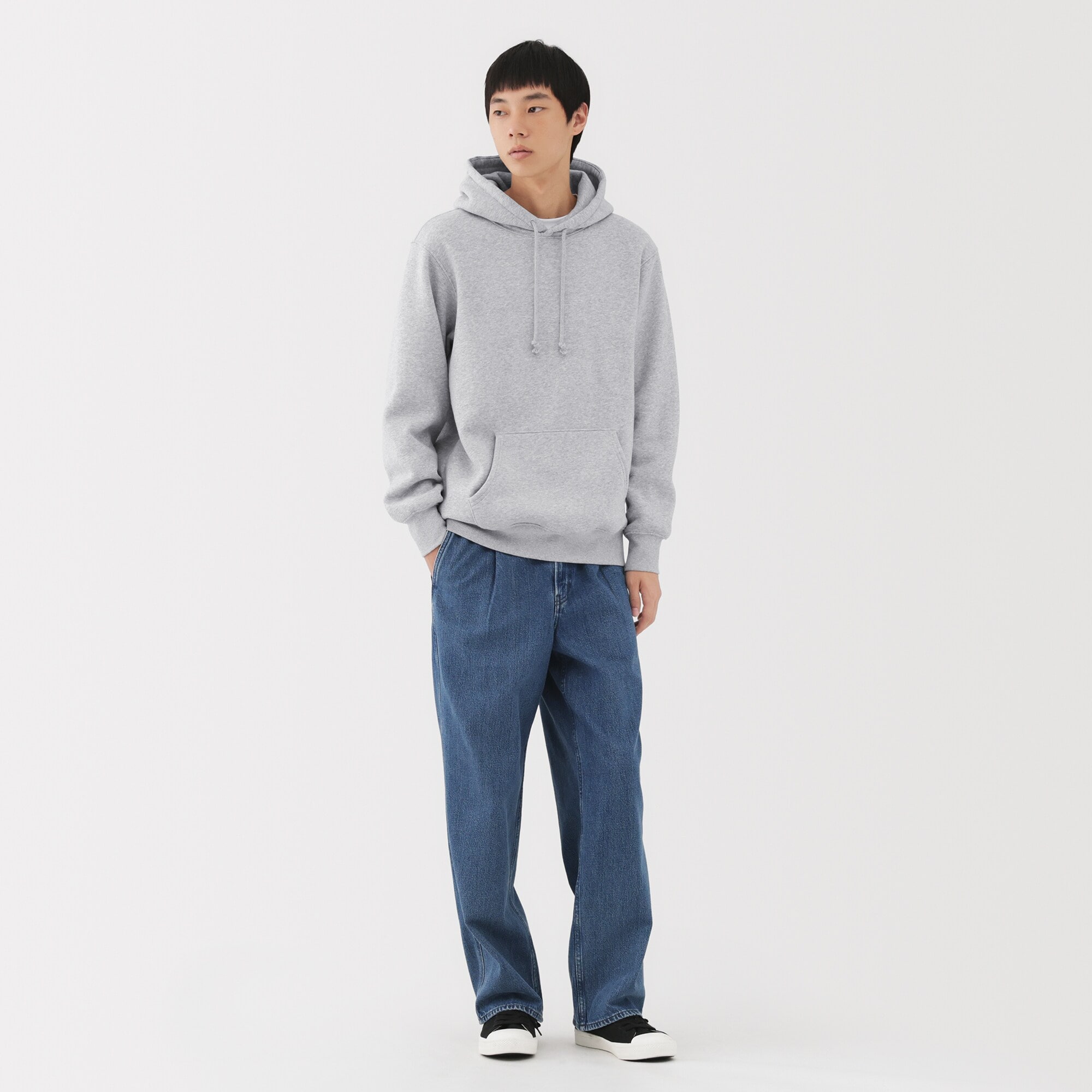 紳士　スウェットプルパーカ