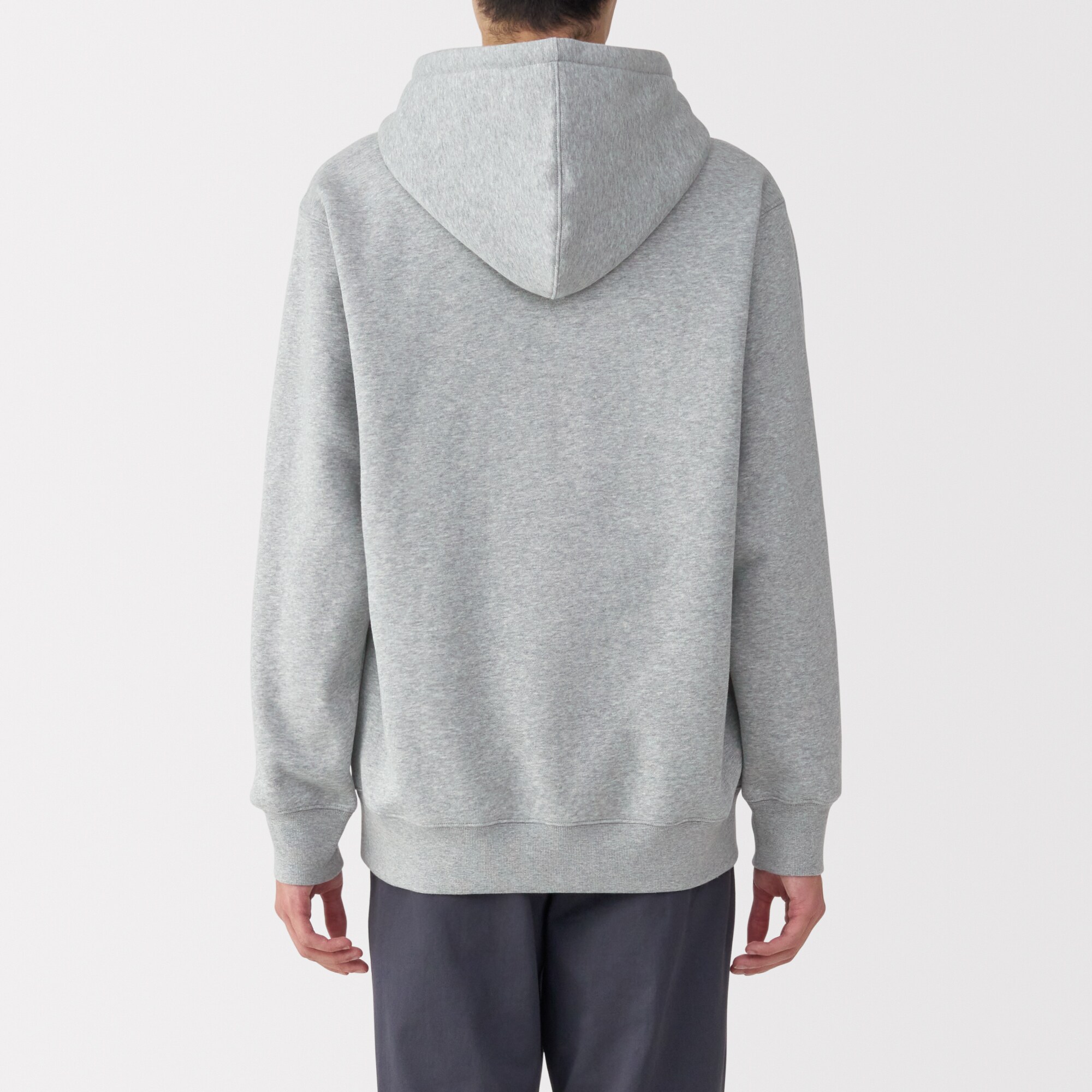 MUJI Labo 紳士 昔ながらの製法で編み立てたスウェットプルオーバー 無印 MUJI Labo 昔ながらの製法で編み立てたスウェットプルオーバー