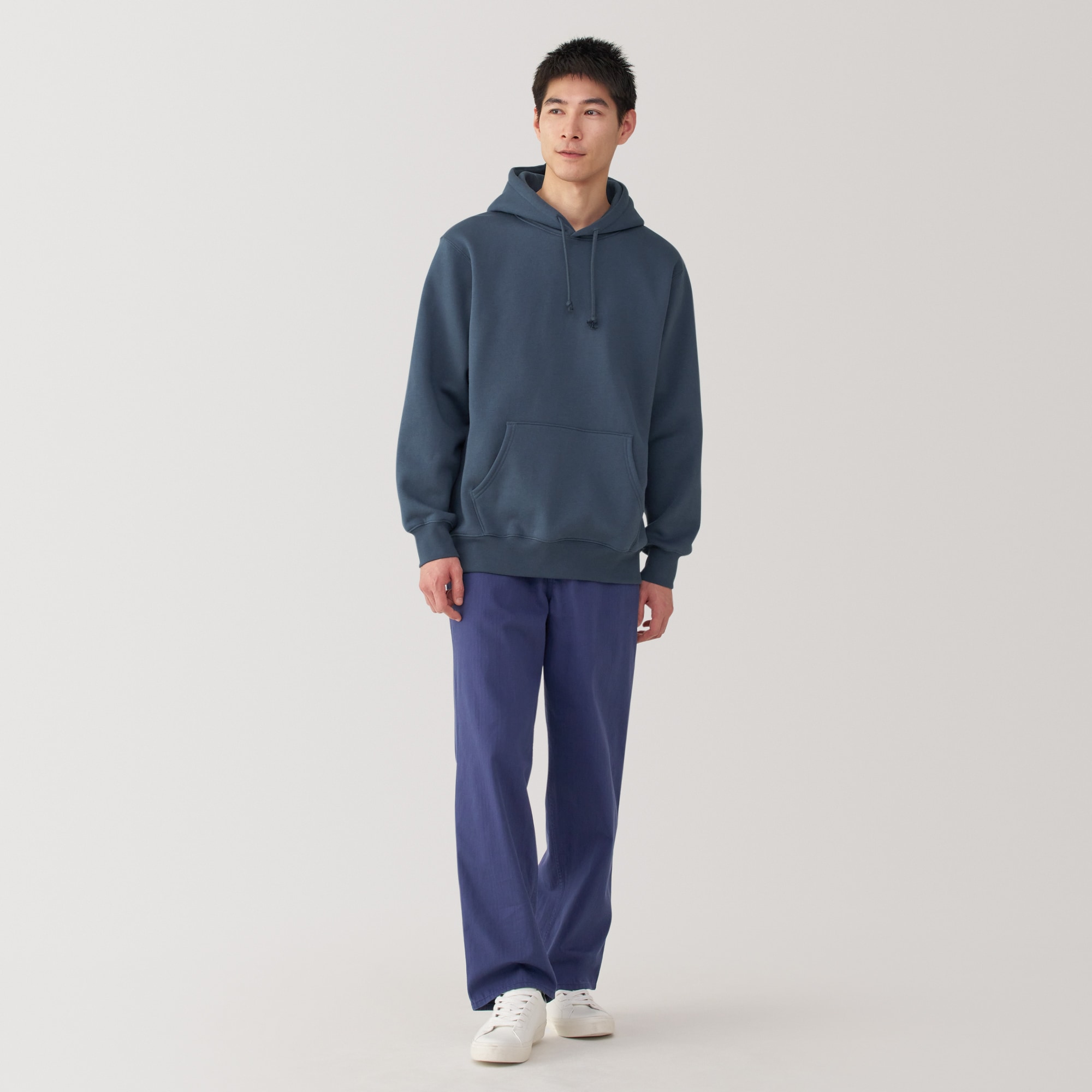 MUJI Labo 紳士 昔ながらの製法で編み立てたスウェットプルオーバー 無印 m47973008029_1.jpg?1744524749