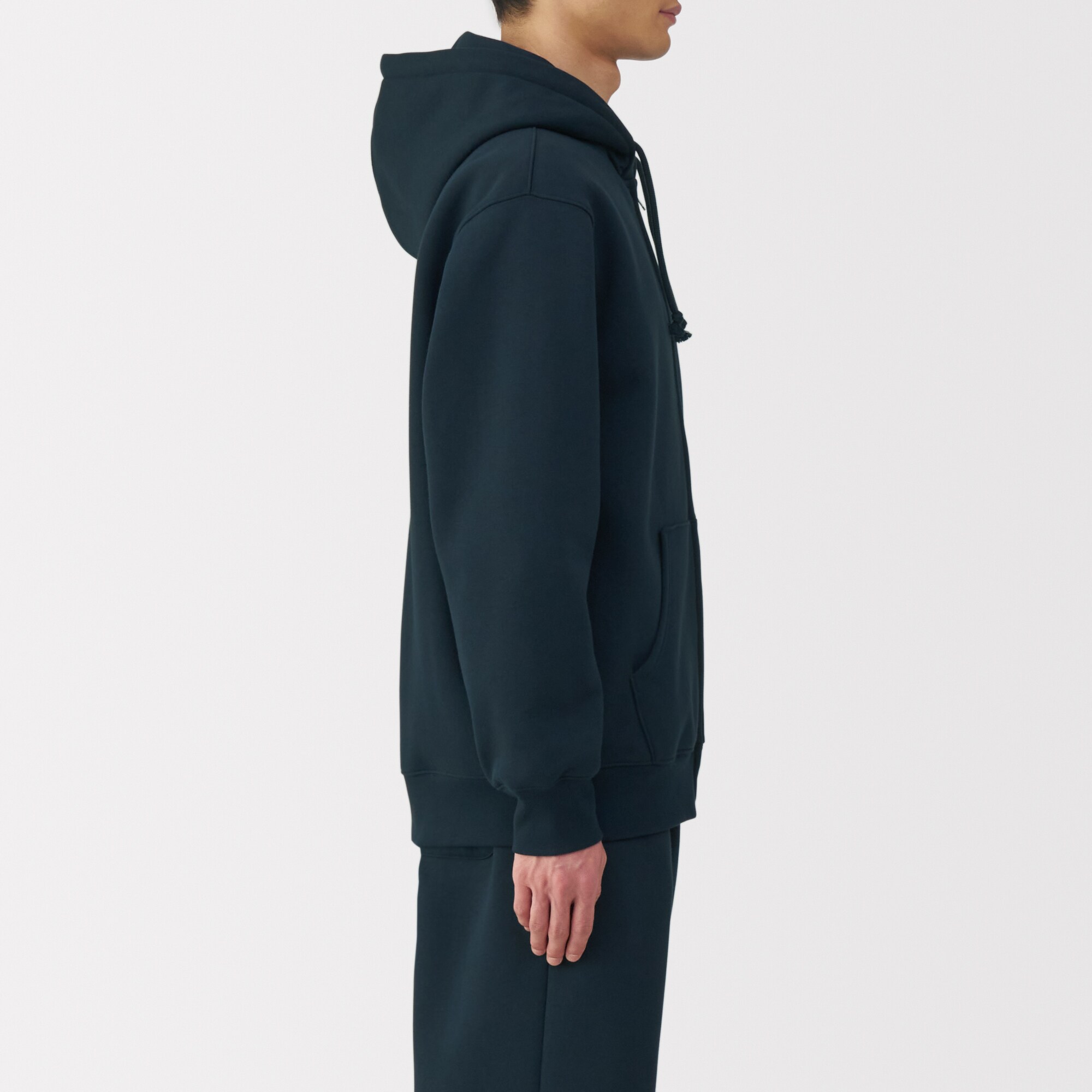 紳士 スウェットフルジップパーカ | 無印良品
