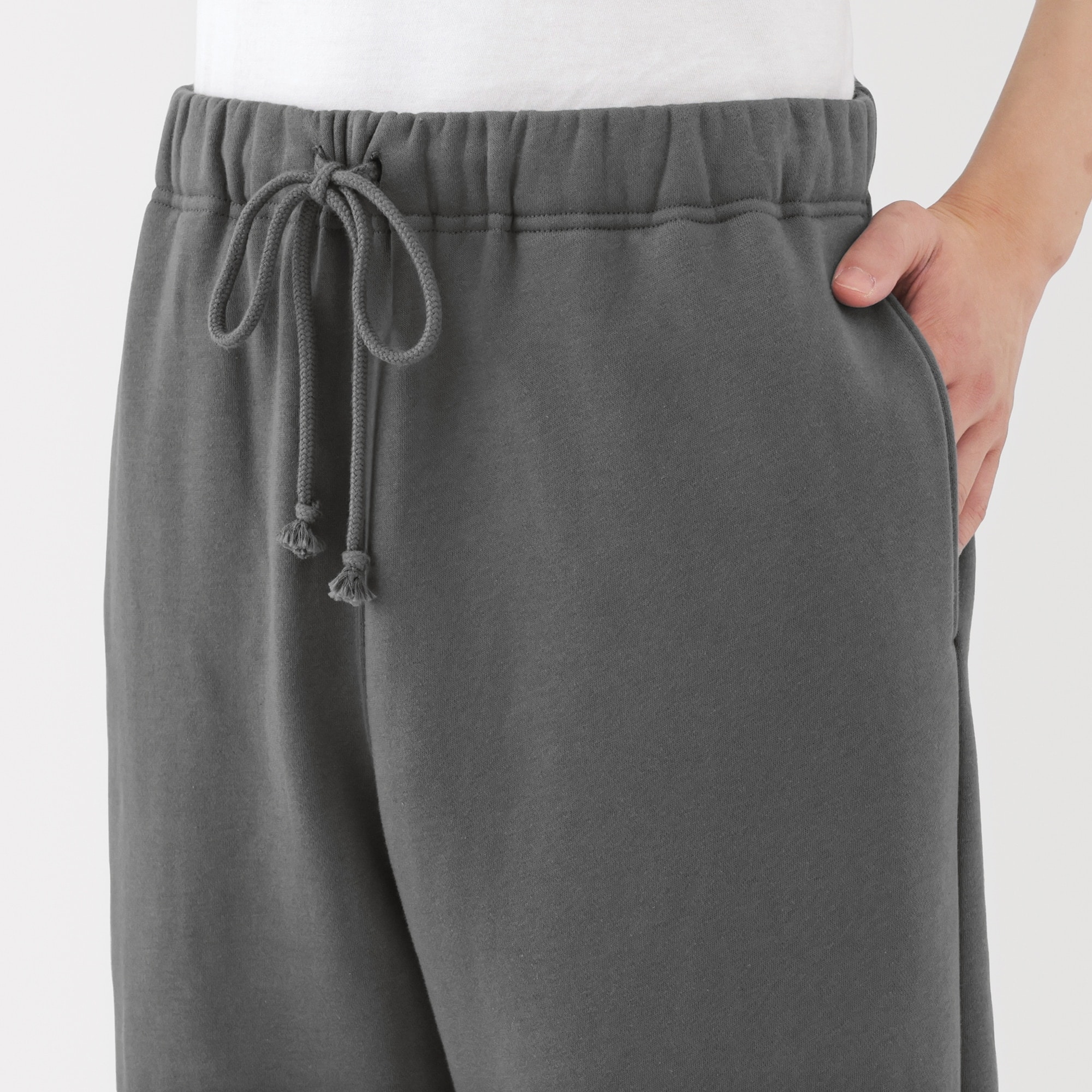 紳士　スウェットワイドパンツ