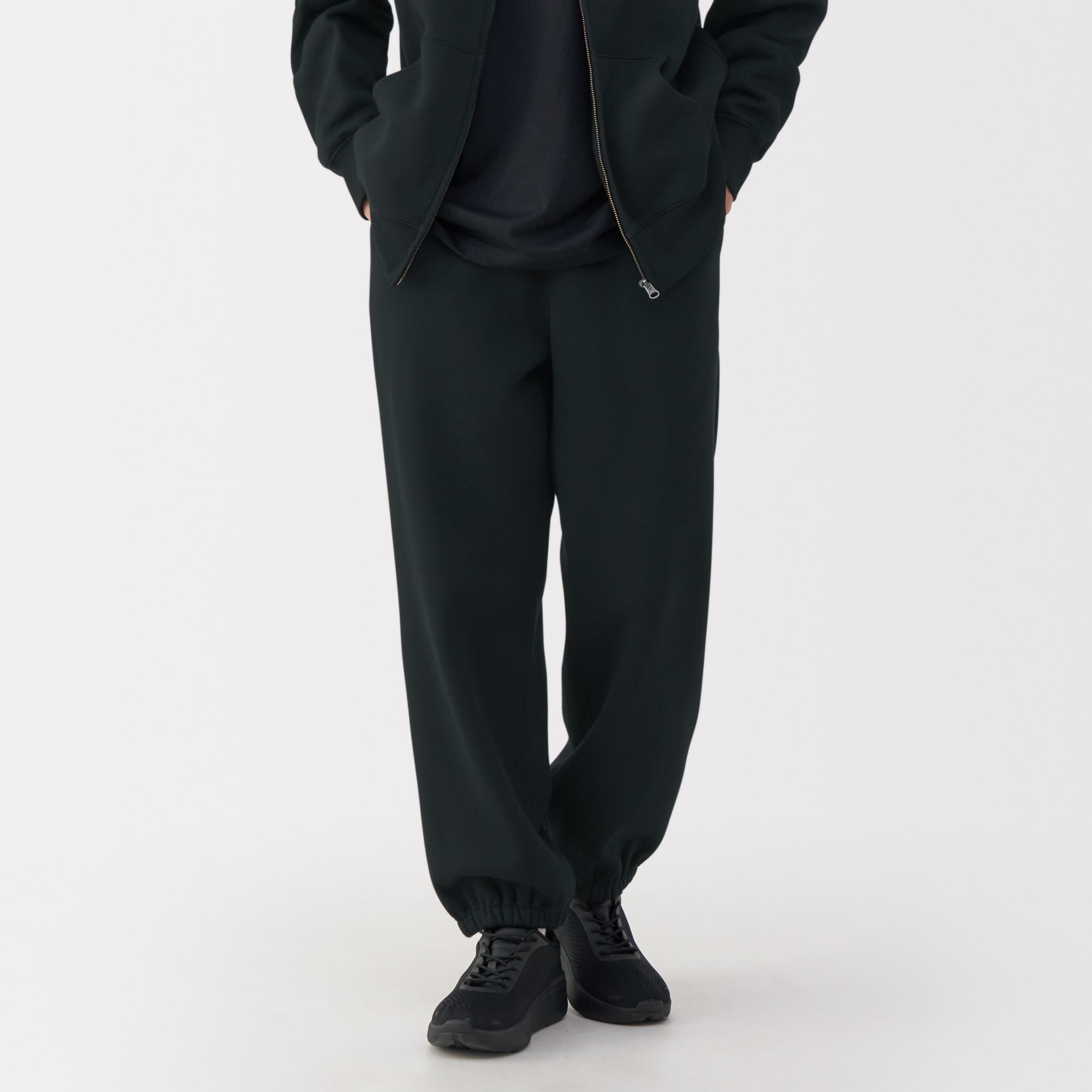 紳士　スウェットワイドパンツ