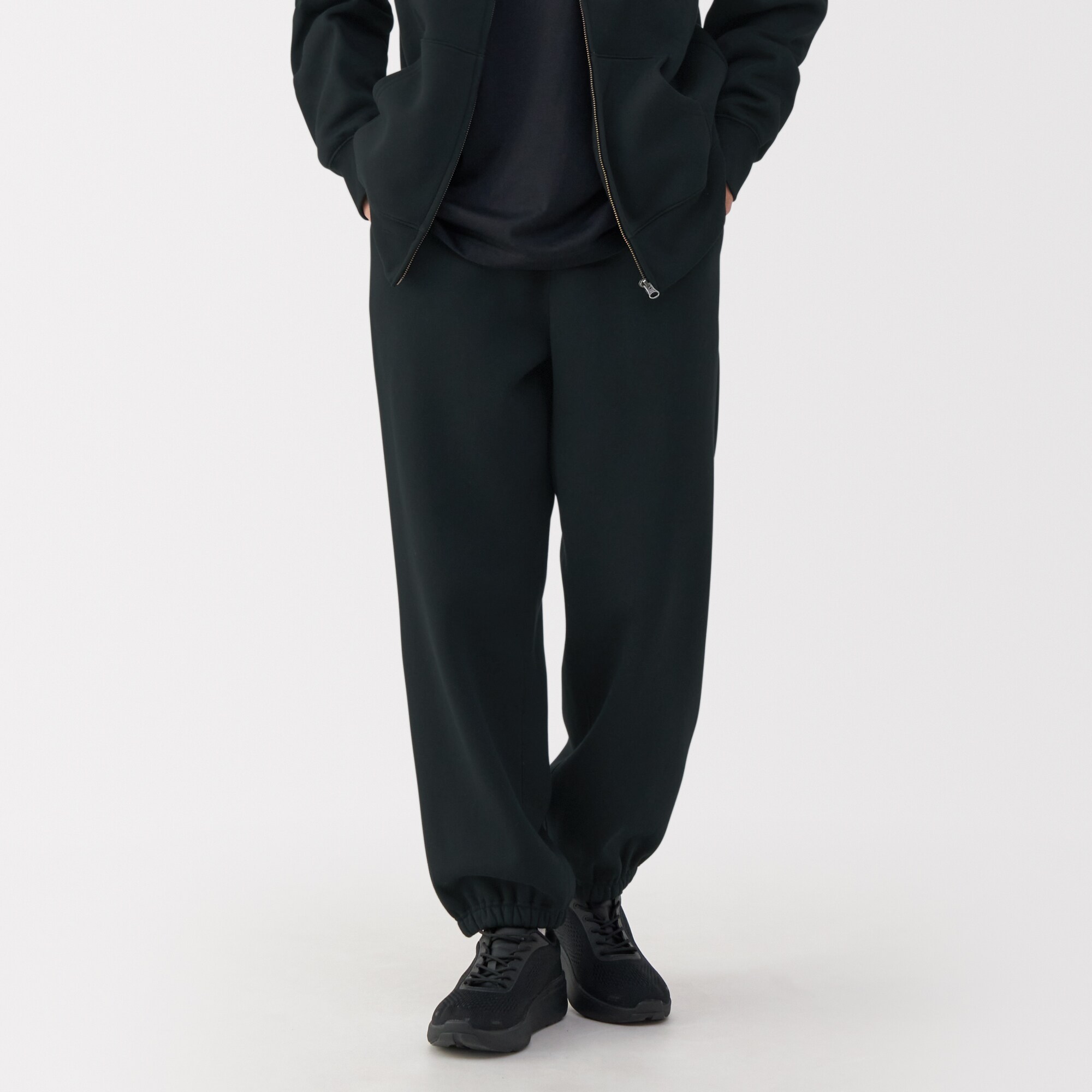 紳士　スウェットワイドパンツ