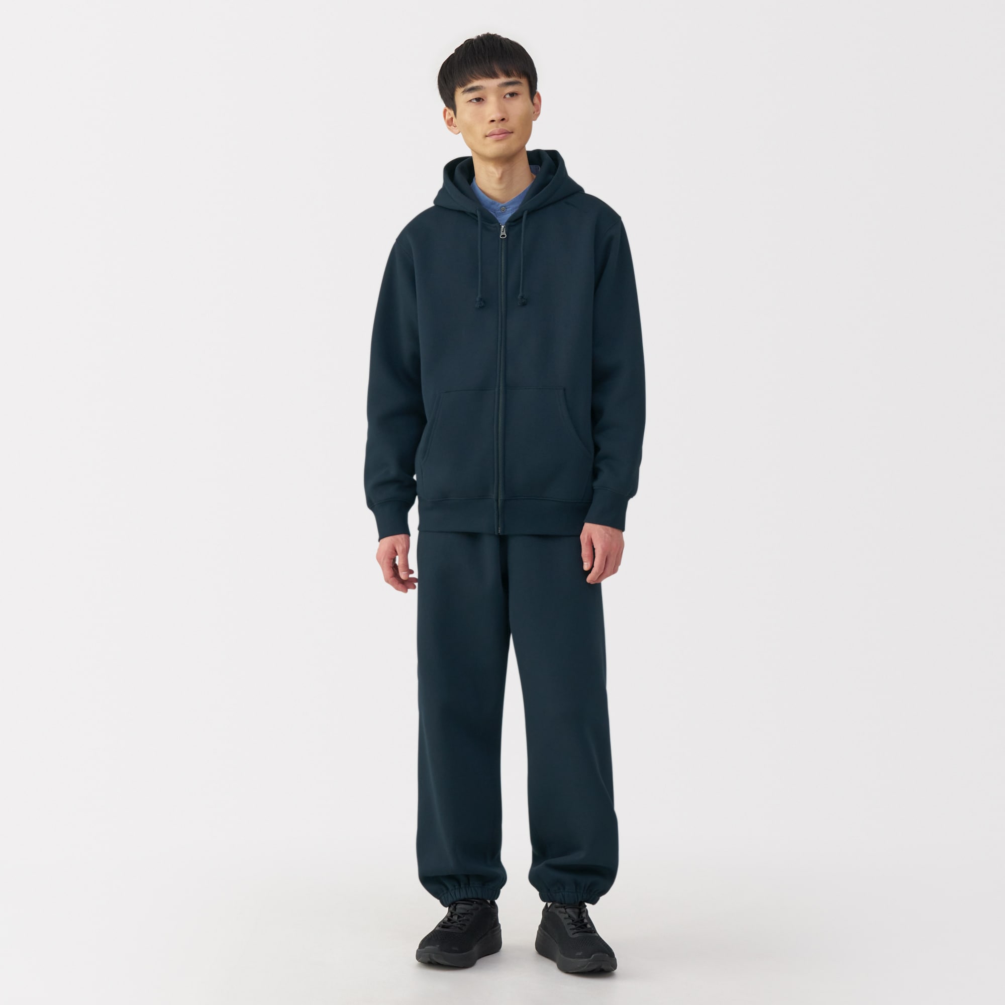 紳士　スウェットワイドパンツ